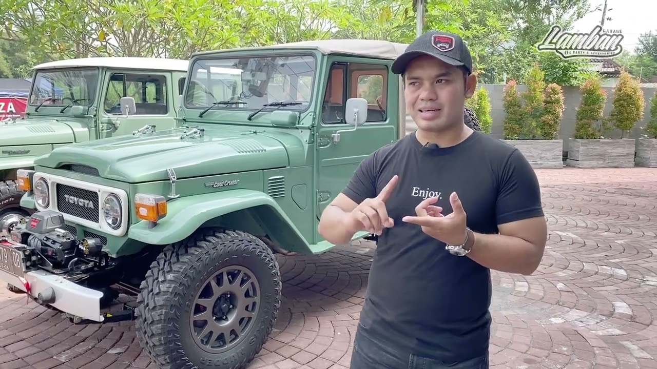 SUKA JALAN JAUH PAKAI FJ40? INI SETUP PALING OKE ALA LAMBAN GARAGE