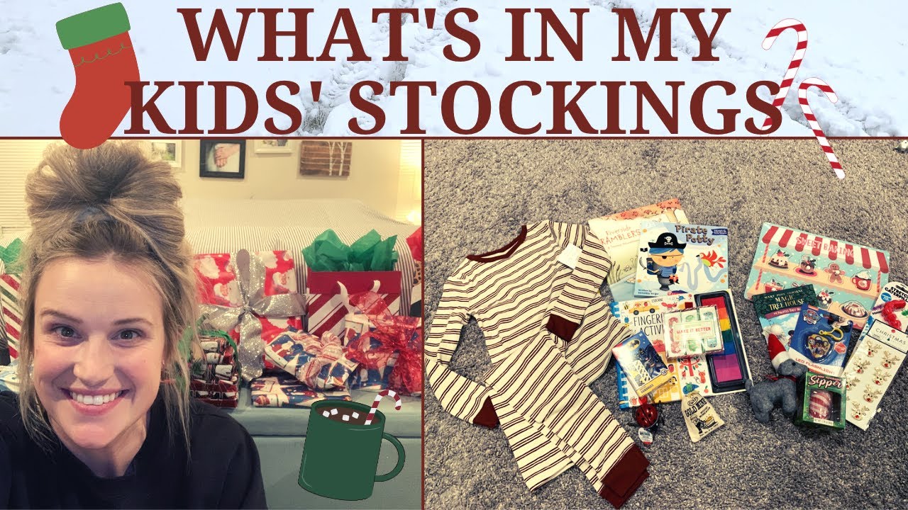WHAT I GOT FOR MY KIDS' STOCKINGS // COZY STOCKING STUFFER VIDEO // STOCKING STUFFER HAUL