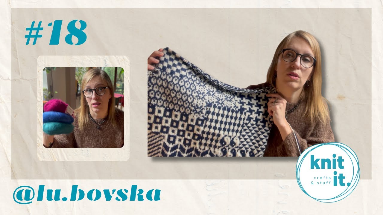 #18 Nie umiem kupować włóczki na targach 😅 Update aktualnych projektów ✨