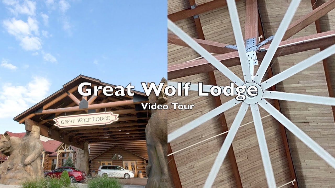Ceiling Fans at the Mason OH Great Wolf Lodge (Greatest Hits Remake/Video Tour) [Fan Demo at End!]