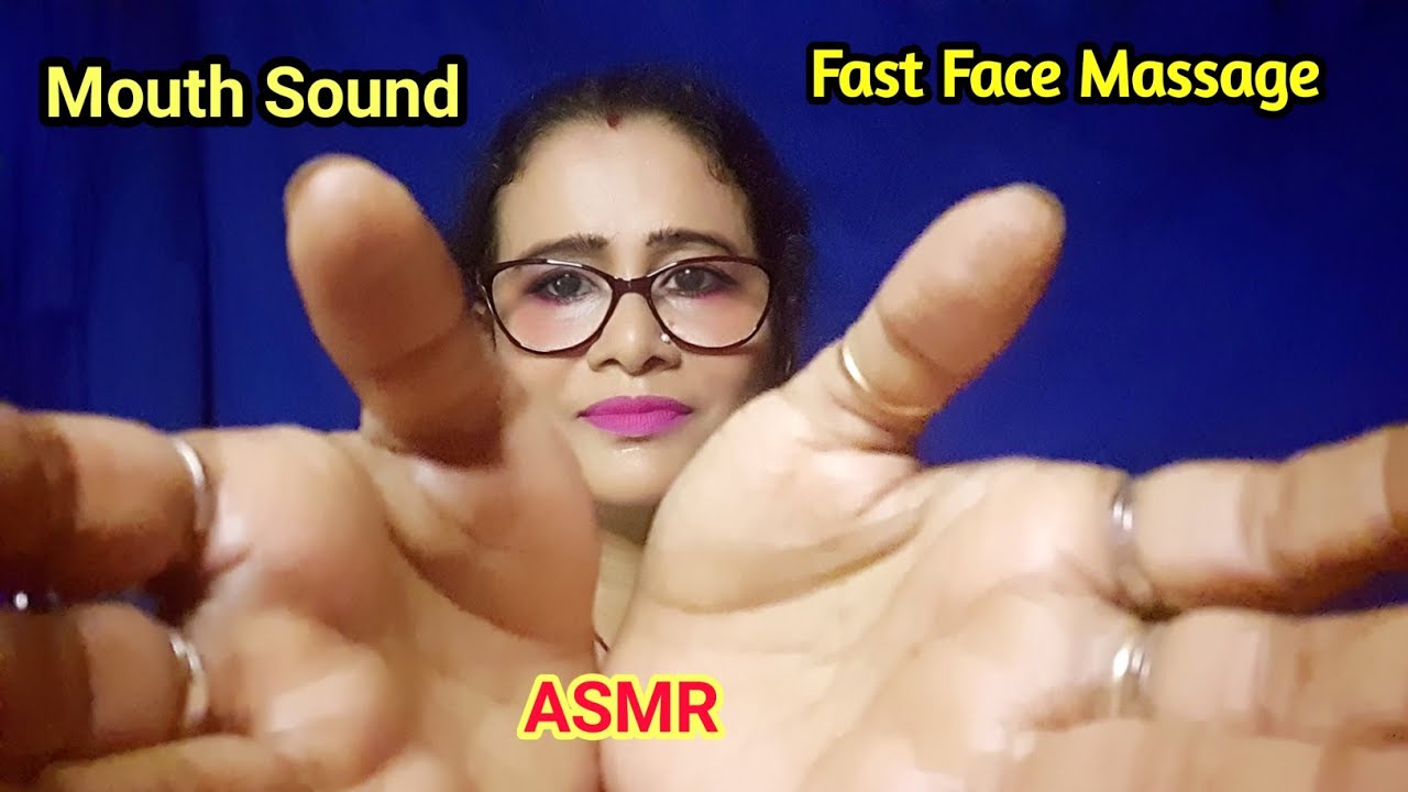 Fast Face MASSAGE Asmr Mouth Sounds 💆‍♀️| Asmr Ghosal