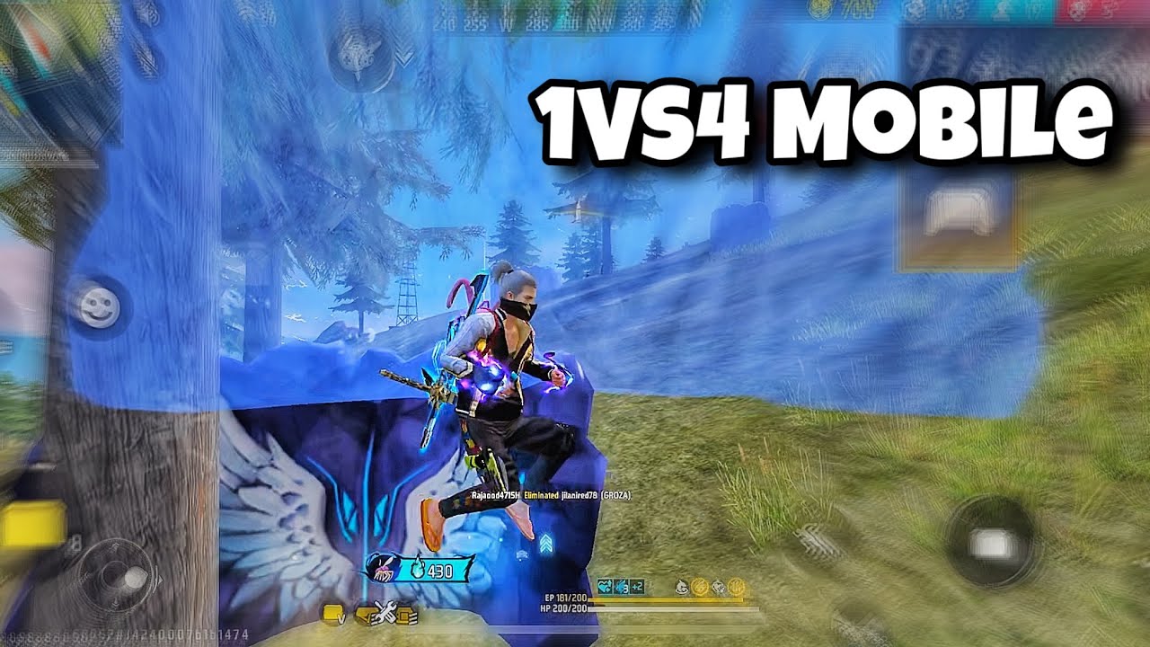 Free Fire BR RANK Game Play Highlights // IPHONE 13 