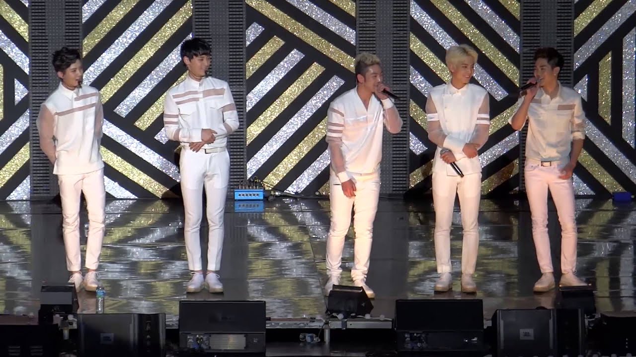 140913 용기백배 콘서트 : 뉴이스트(NU'EST) - Good Bye Bye + Interview + FACE