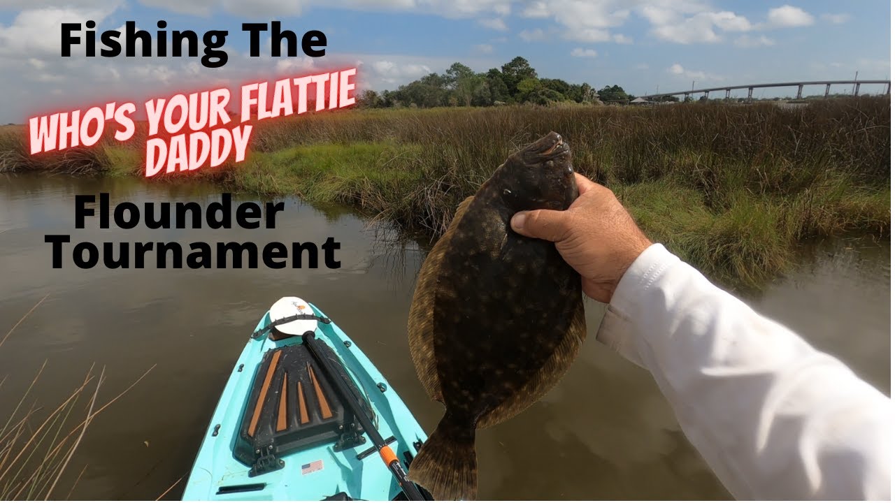 Fishing The Who's Your Flattie Daddy Flounder Tournament in Galveston Texas.