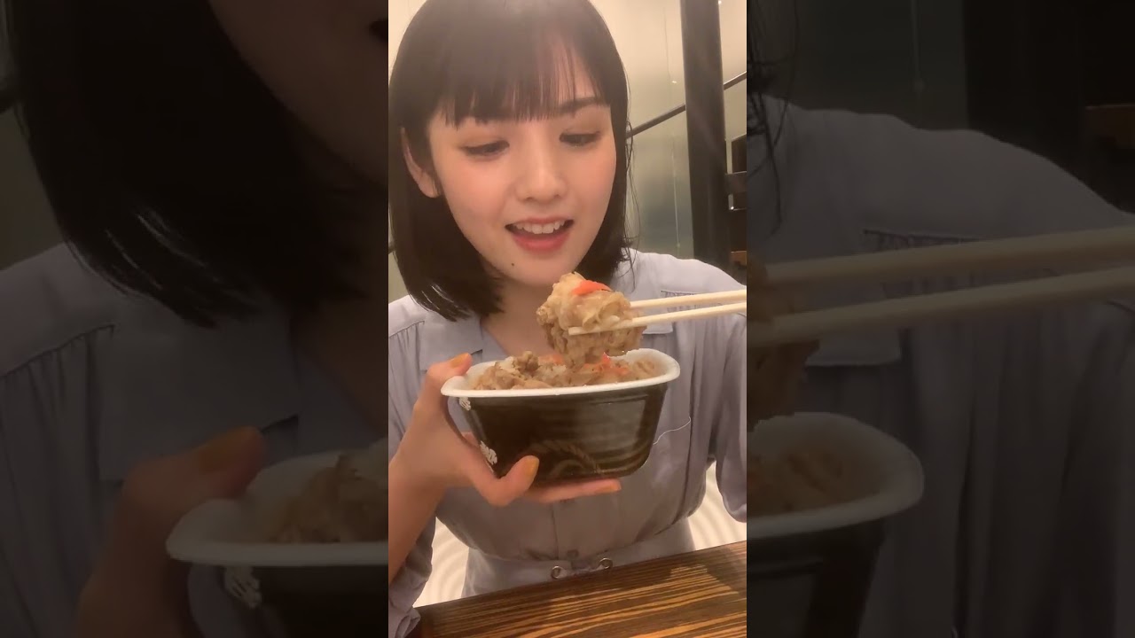 道重さゆみさんが牛丼を食べる会06月08日