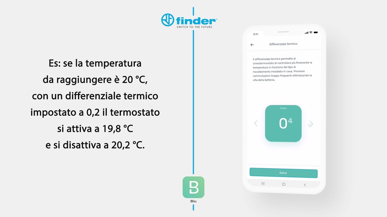 Finder Bliss | Differenziale termico | Tutorial