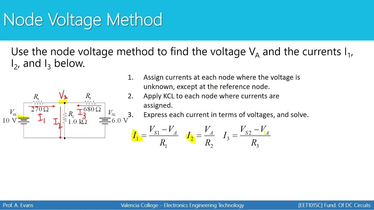 [EET1015C - Fundamentals of DC Circuits] Node Voltage Method