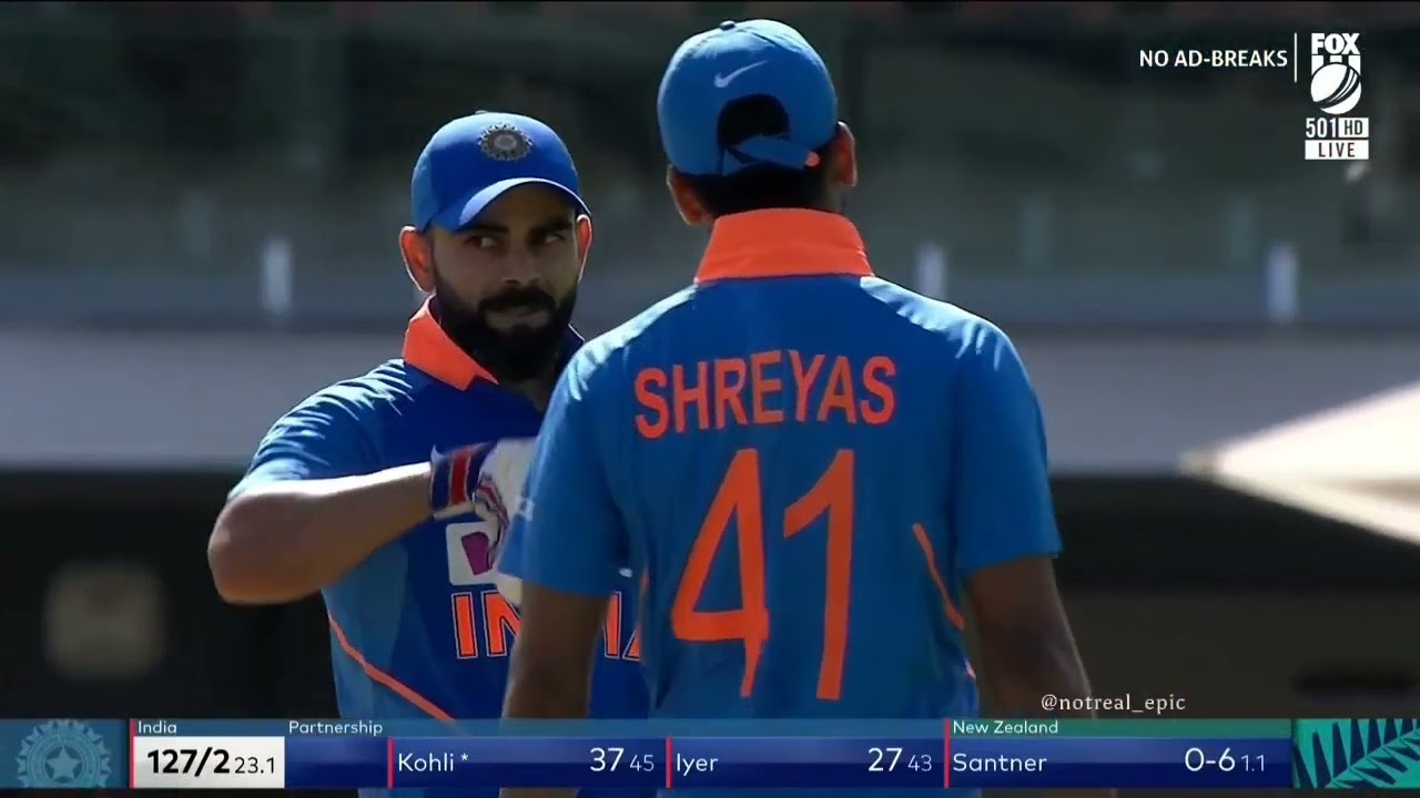 Virat Kohli 51(63) vs New Zealand,2020 [Ball by ball] #cricket #viratkohli 