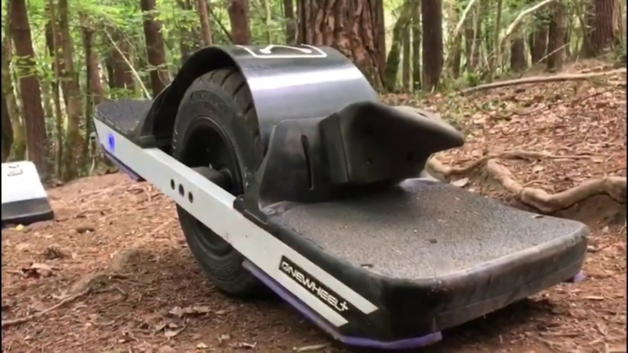 My New Onewheel XR out on the forest trails.