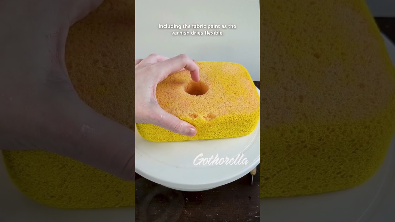 How to make a (tiny) fake cake! #fakefood