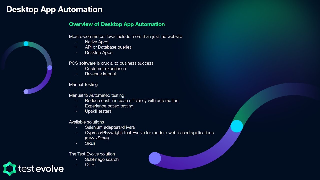 How to automate Point of Sale (POS) and other Desktop Application testing