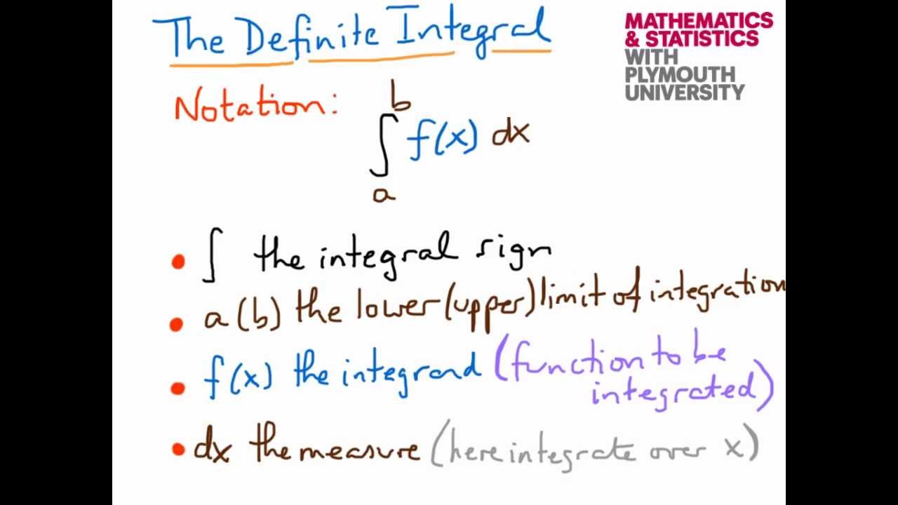 The Definite Integral