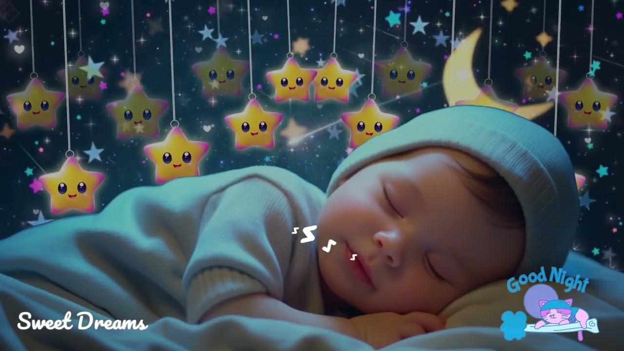 Baby Sleep Music 💤 Baby Drift Into Deep Sleep Fast 💫 Gentle Calm 🌙 Mozart & Brahms Lullabies