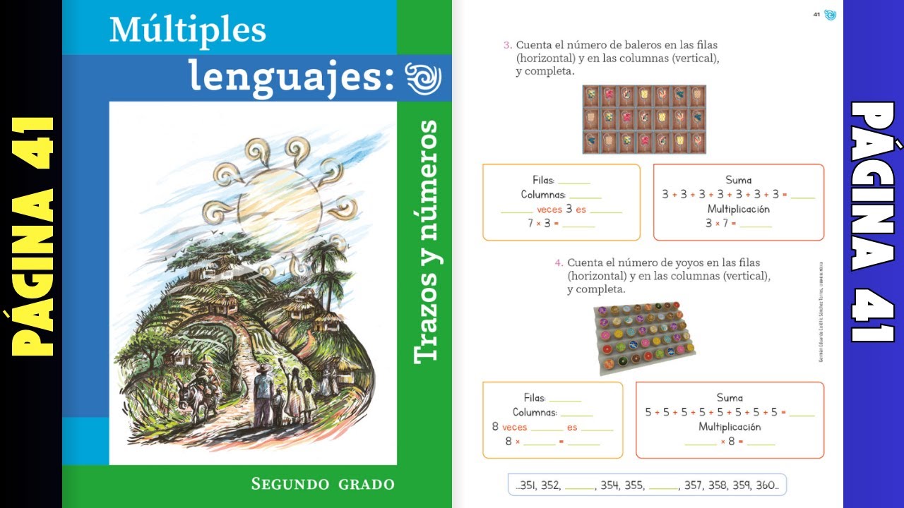 Múltiples lenguajes: trazos y números página 41 │Acomodar los juguetes