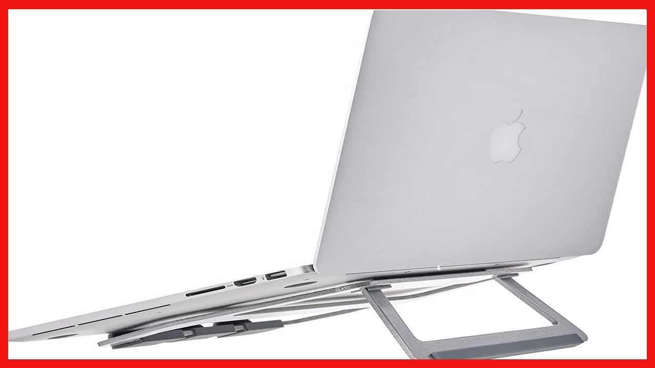 Compact Foldable Laptop Stand for Better Posture and Cooling