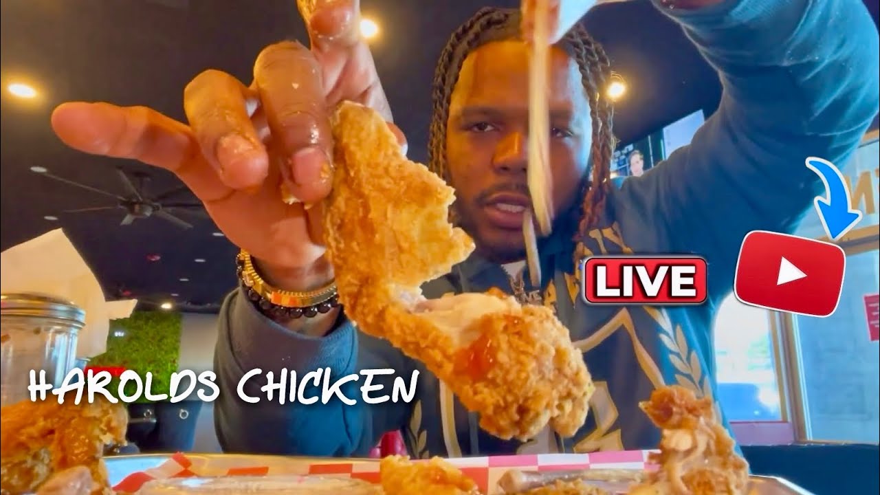 Harold's Chicken 75th Location In Houston Mild Sauce & Catfish Steak (Food Review)