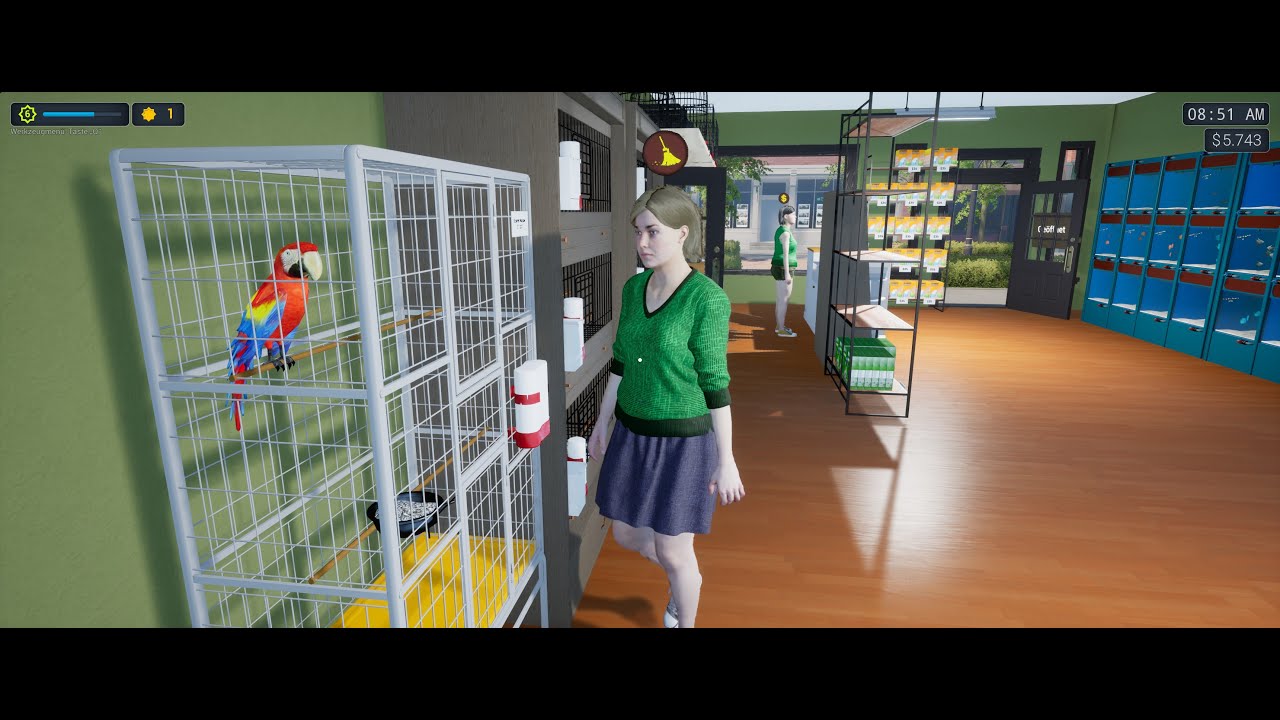 Exotica2 - Pet Shop Simulator 03 - Der Laden wird ausgebaut und wir haben jetzt große Papageien
