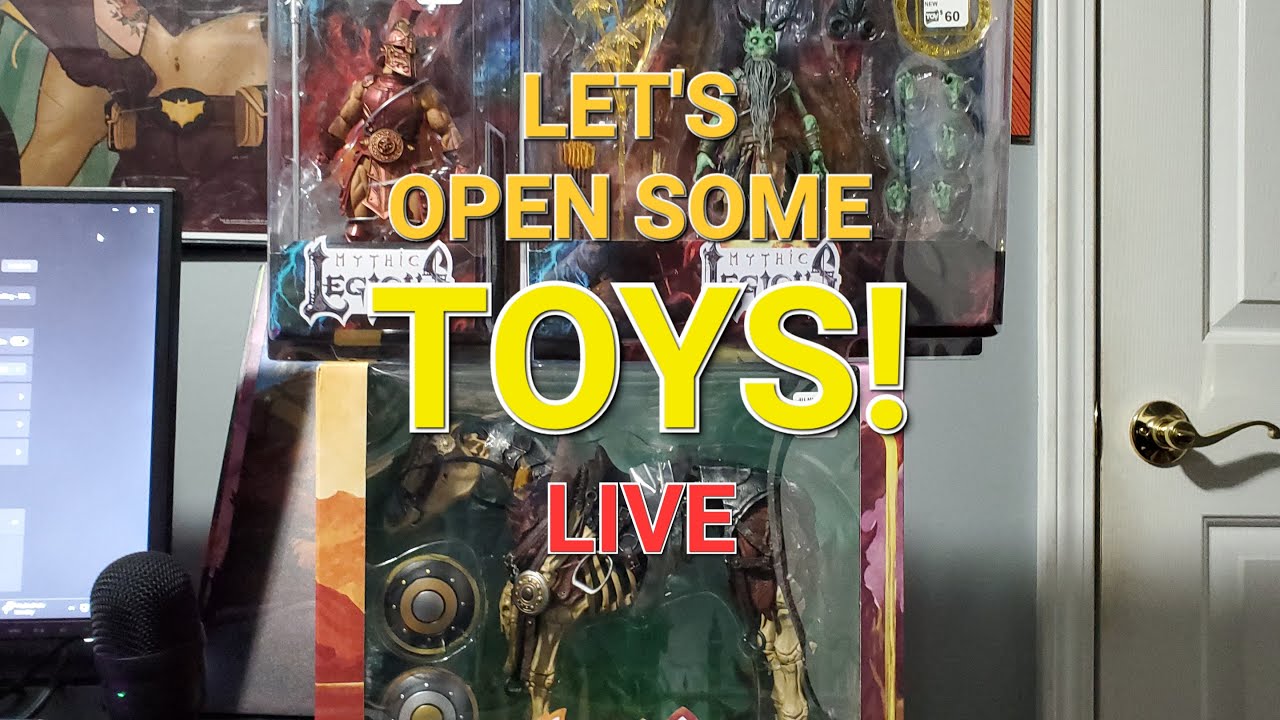 Let's Open Some Toys Live! Ep.40 Mythic Legions Vitus, Poxxus, and Conabus