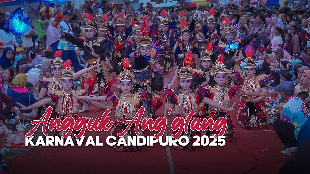 Angguk Ang’glang: Pesona Tari Tradisi di Karnaval Candipuro, Lumajang 2025