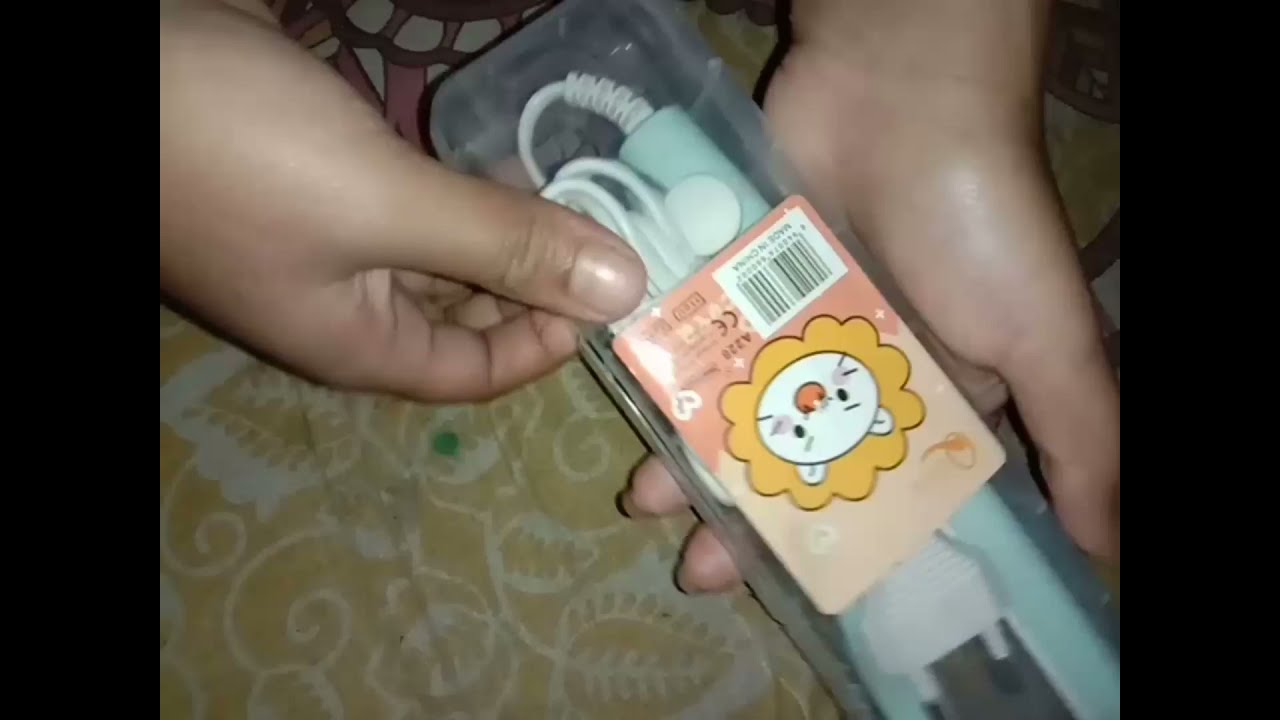 Mini Hair Straightener Unboxing Video. IN Assamese Video