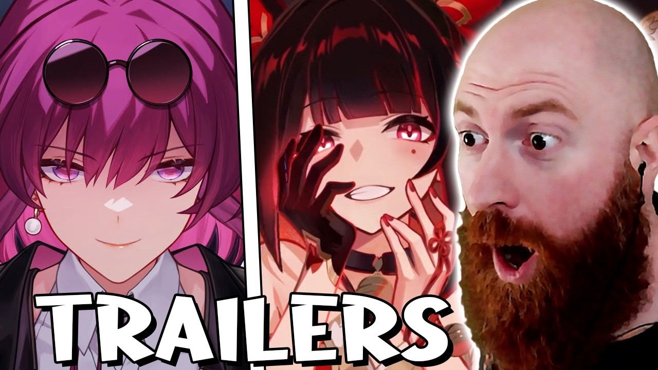 40 Years Old Bald Man Reacts to EVERY Honkai Star Rail Character Trailers (Waifu Edition)