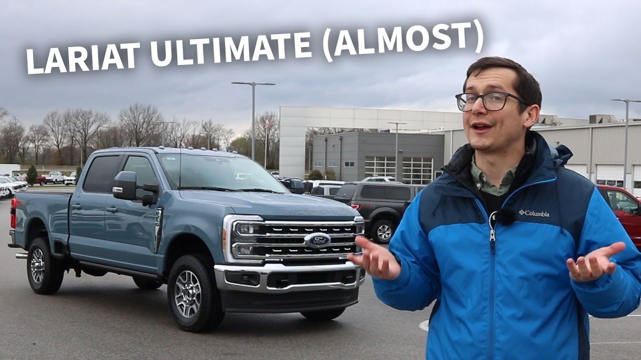This 2023 Ford F-250 Lariat ALMOST has the Lariat Ultimate Package
