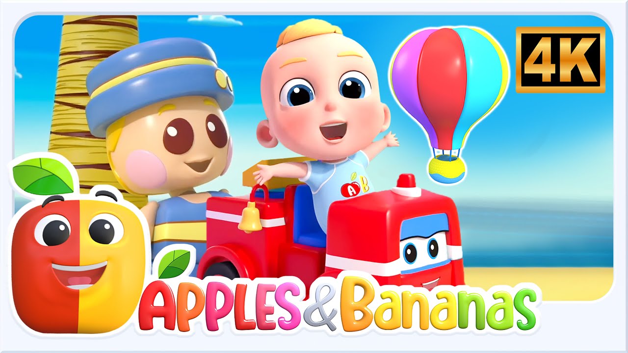 Apple and Bananas Farblied  Lernvideos f&uuml;r Vorschulkinder f&uuml;r Kinder
