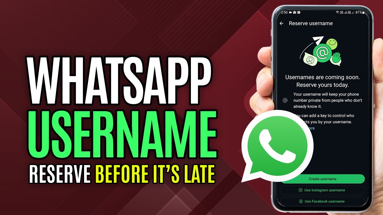 How to Get WhatsApp Username Feature | Most Important WhatsApp Update 2026