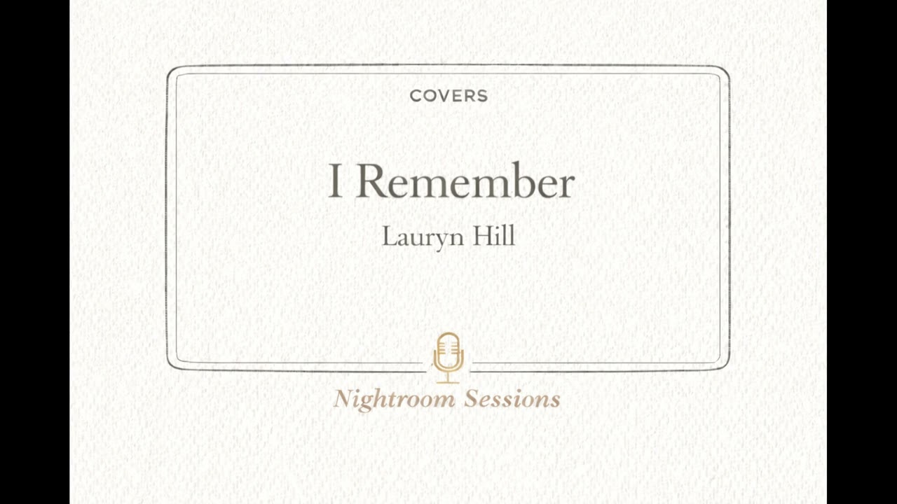 Lauryn Hill . I remember (cover)