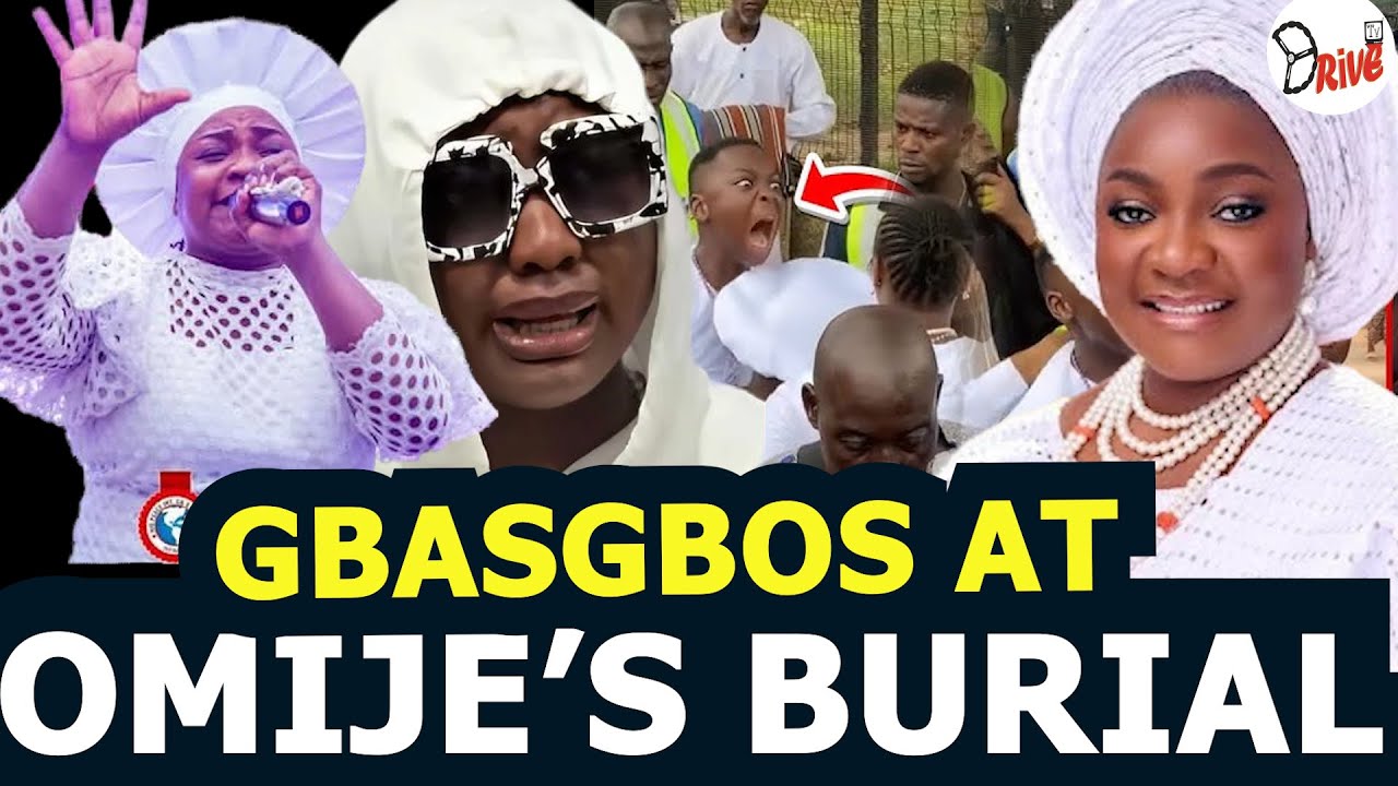 GBASGBOS AS OMIJE OJUMI SON ANGR!LY REJECTS HIS FATHER AT BUNMI AKINNAANU FINAL BUR!AL & F!GHT ERUPT