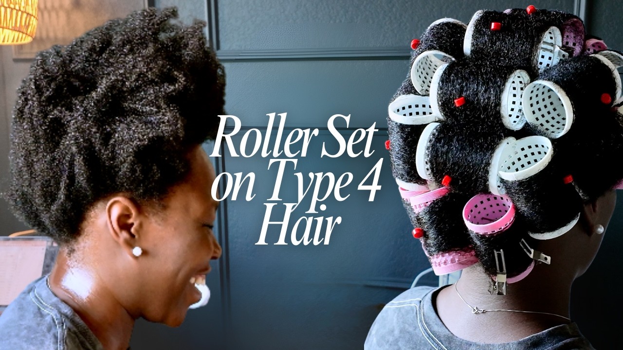 Can Roller Sets work on Type 4 natural hair?!