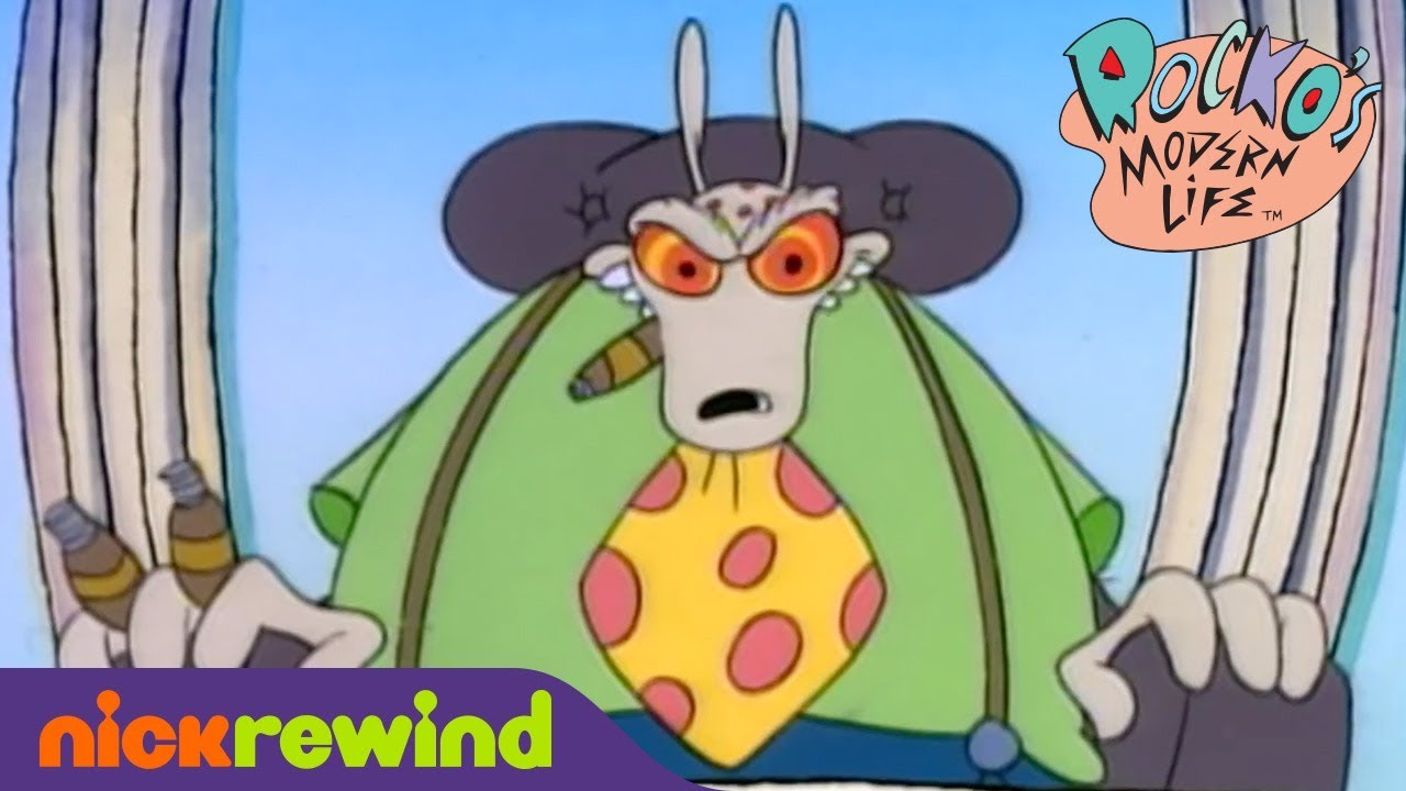 Rocko Becomes the Boss | Rocko's Modern Life | Nicktoons