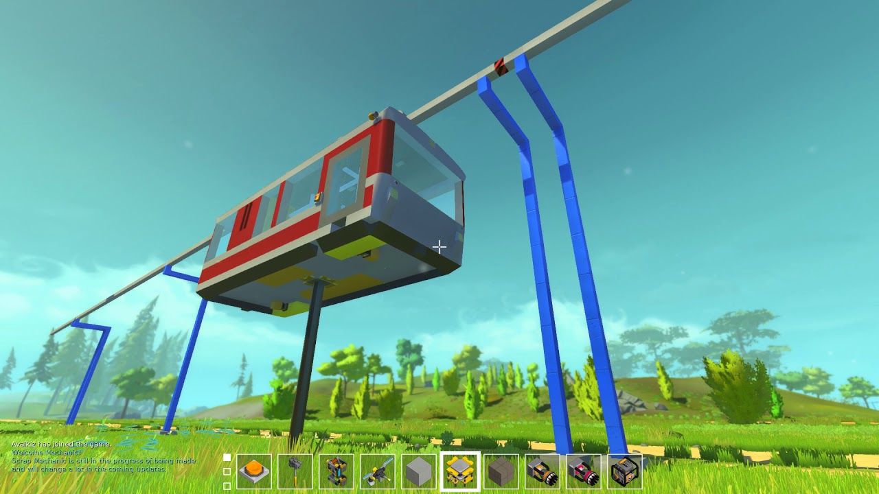 Tor do zajezdni - Scrap Mechanic S02E11