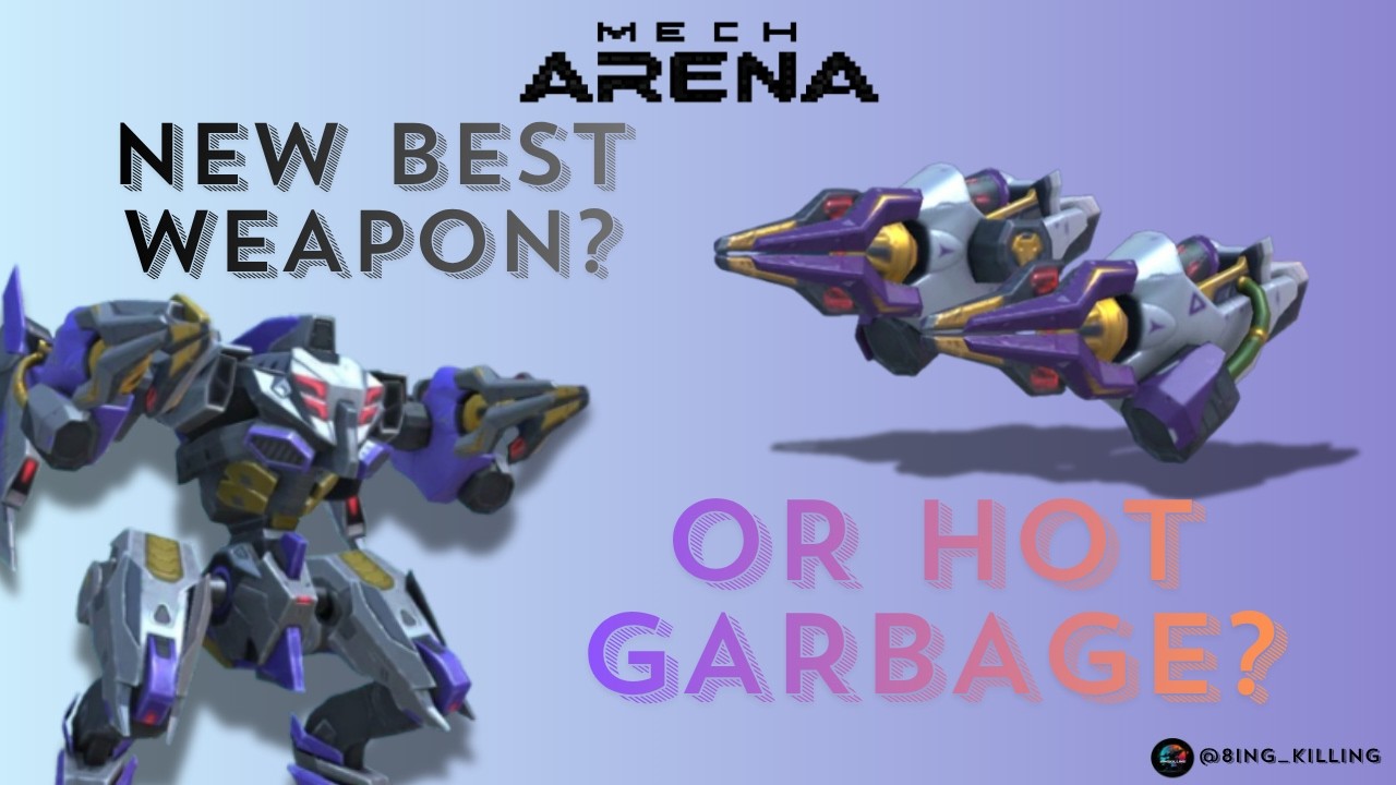This New Beam Weapon Can EMP Enemies?! (Compound Beam) #gameplay #mecharena #mecharenagameplay