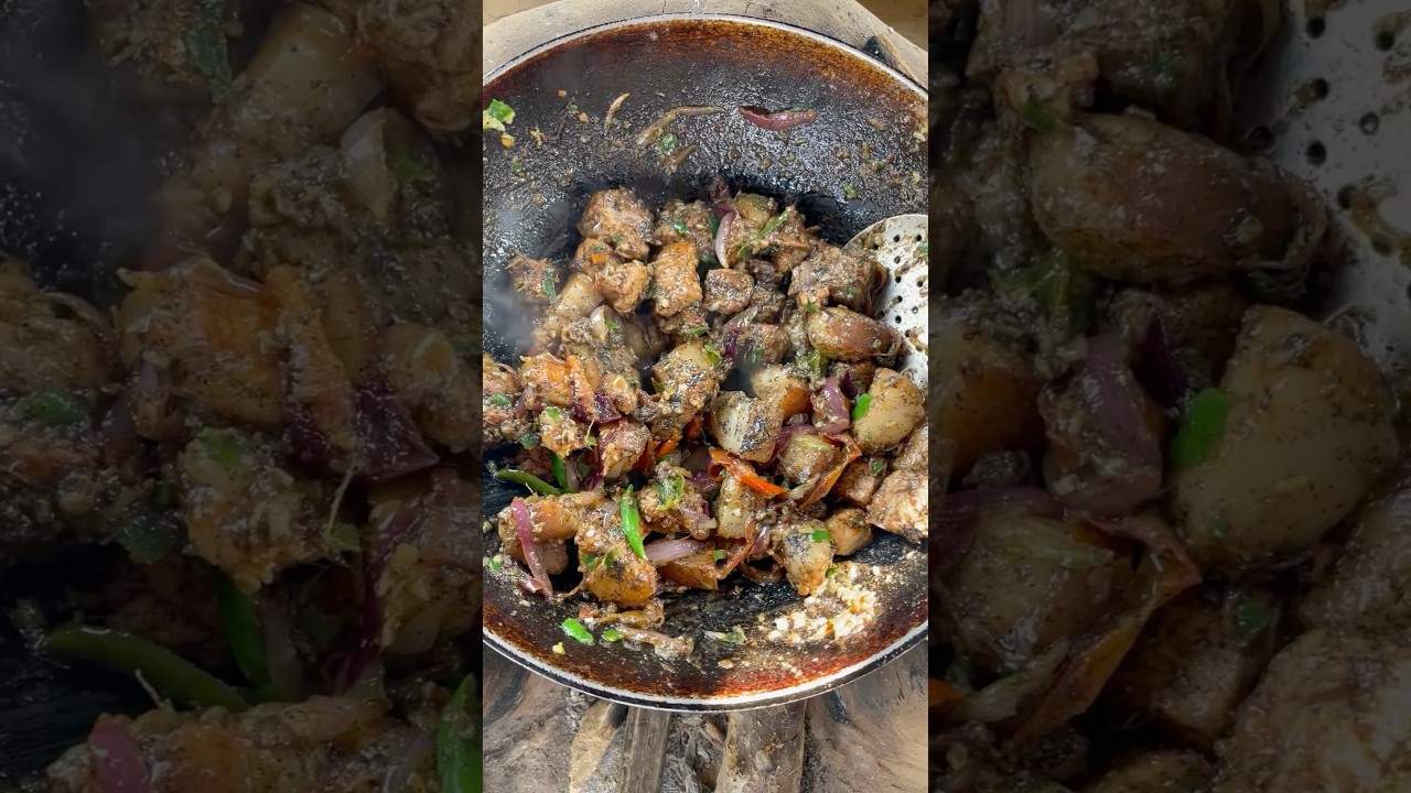 Pork with sesame seeds | Til Gahori #pork