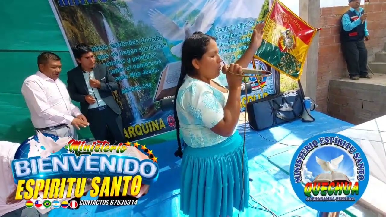 MINISTERIO BIEN VENIDO ESPIRITO SANTO ANIVERSARIO DE MINISTERIO ESPIRITO QUECHUA MARQUINA QUILLACOLL