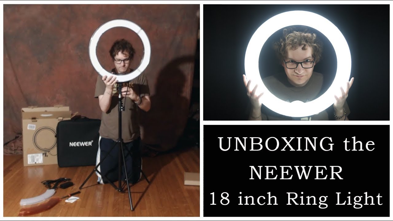 Unboxing: The Neewer 18 inch Ring Light