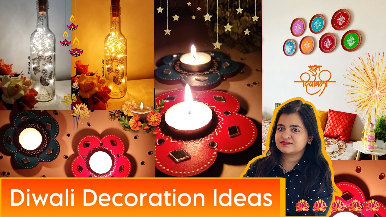 Diwali decoration ideas for home | Diwali Special DIY Ideas💡 | Festival Decoration
