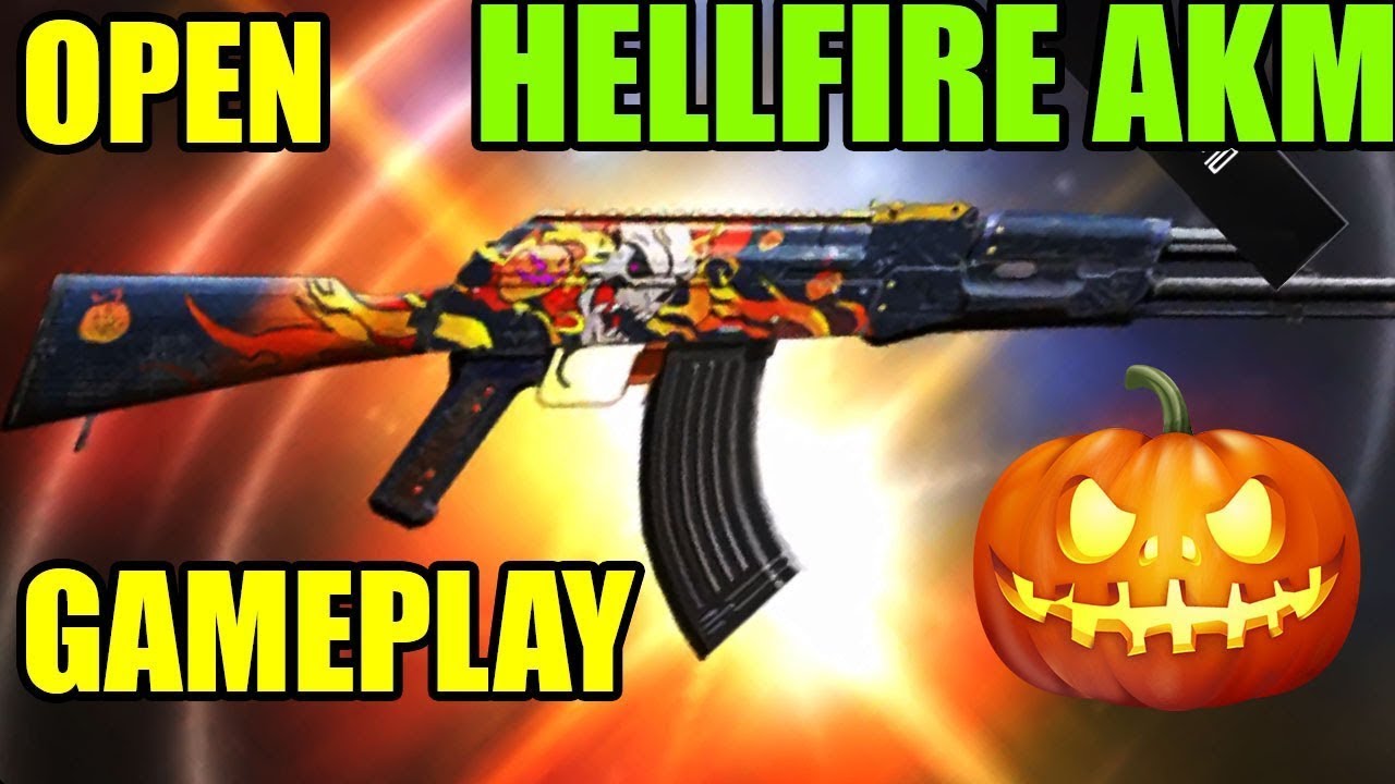 HELLFIRE AKM OPEN and GAMEPLAY | SOLO SQUAD | PUBG Mobile