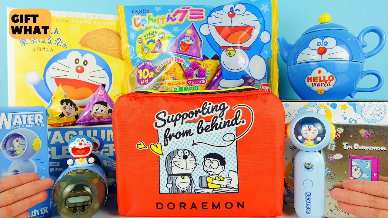 ASMR Doraemon Unboxing Adorable Stuff Collection 【 GiftWhat 】