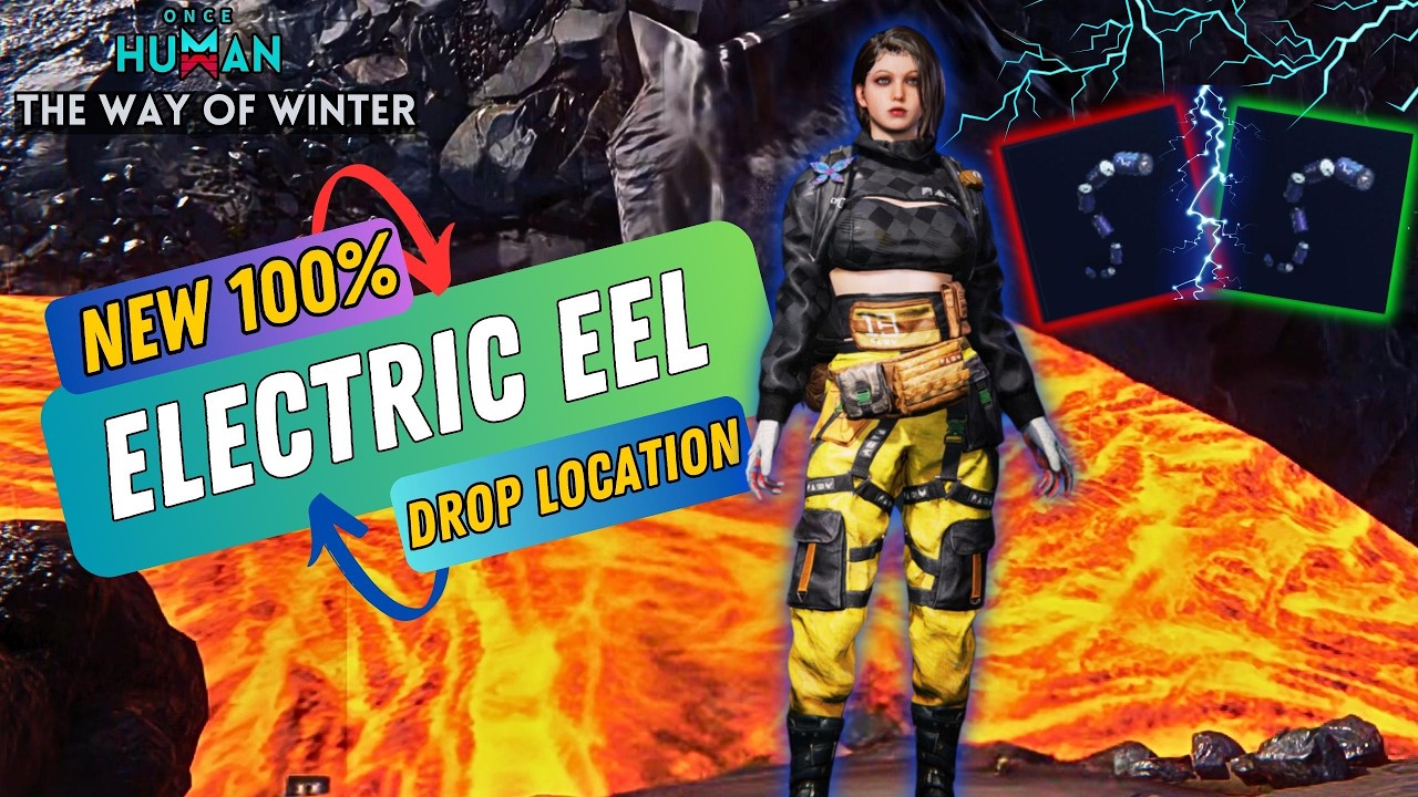 Easy New Electric Eel Location in Once Human | Way of Winter Guide