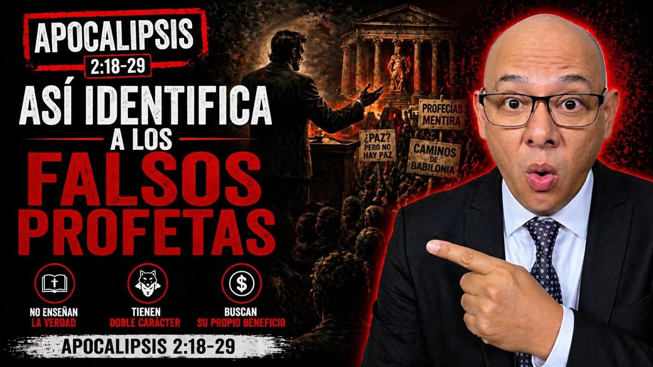 Los falsos profetas solo hablan de dinero y prosperidad | Apocalipsis 2:18-29 | Andry Carías en vivo