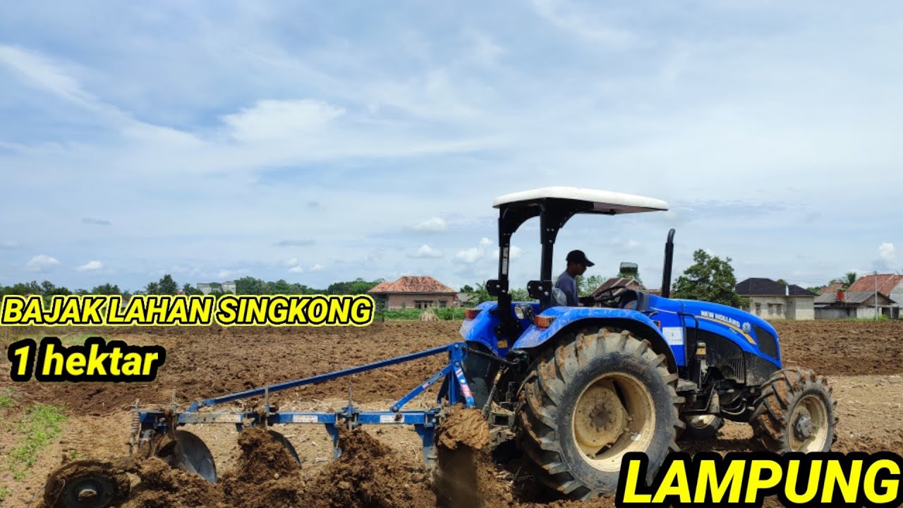 BAJAK LAHAN SINGKONG 1HEKTAR