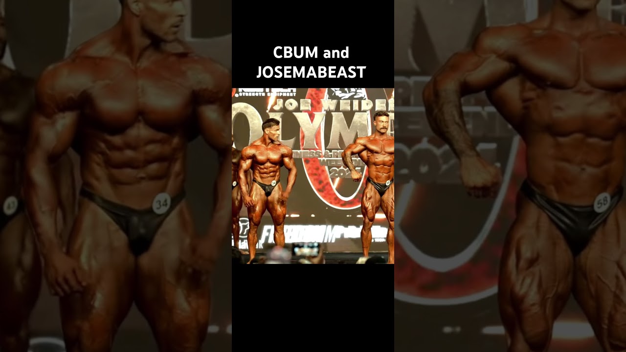 CBUM and JOSEMA BEAST olympia 2024