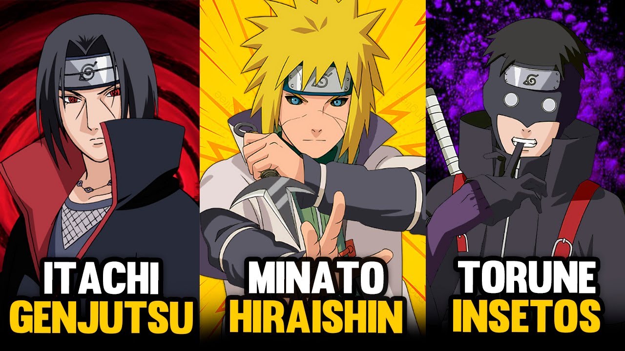 OS 10 ESTILOS DE LUTA MAIS LETAIS DE NARUTO