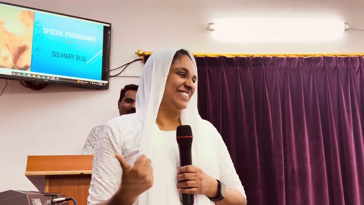 Sis . Mary  special programs 💐🌺