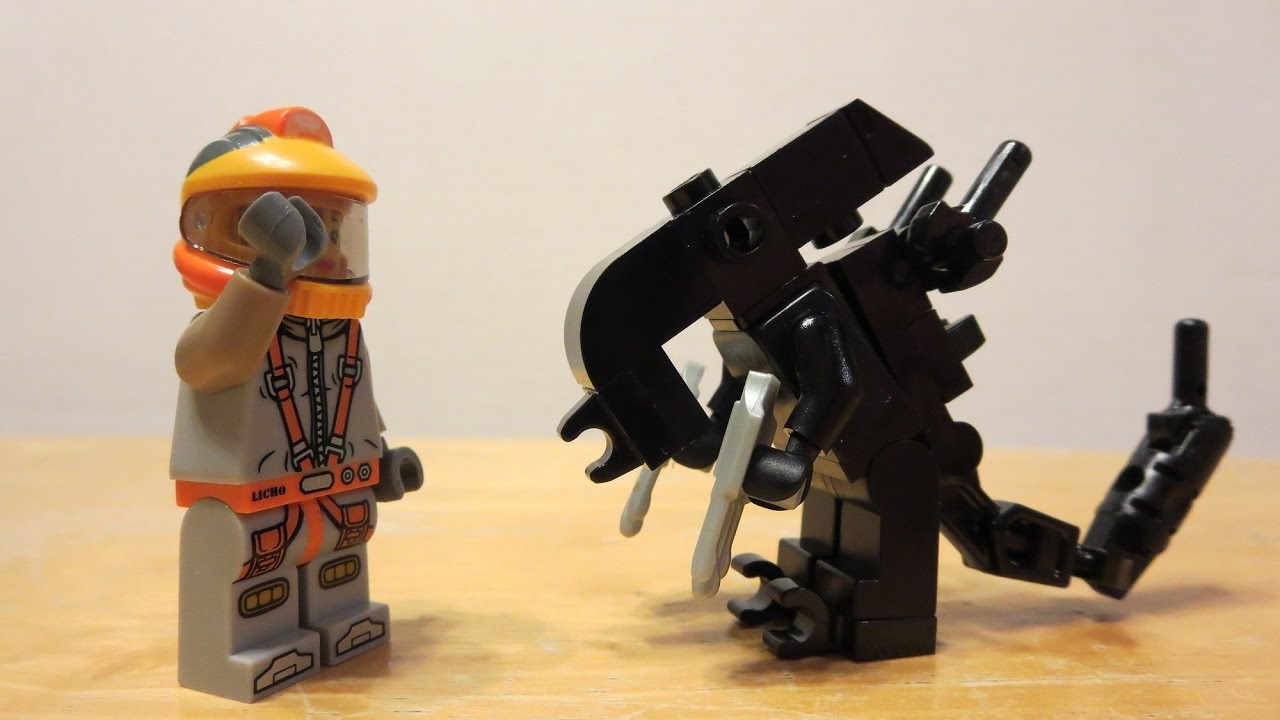 Lego TUTORIAL: Xenomorph Alien Minifig
