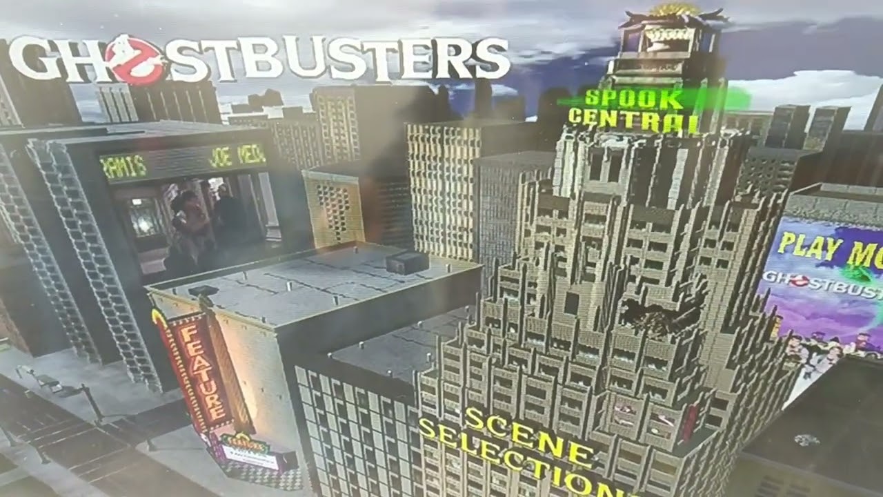 Opening to Ghostbusters 1984 dvd