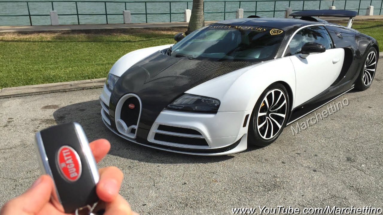 $2.5m Mansory Bugatti Veyron Ride, Rev and Accelerations!