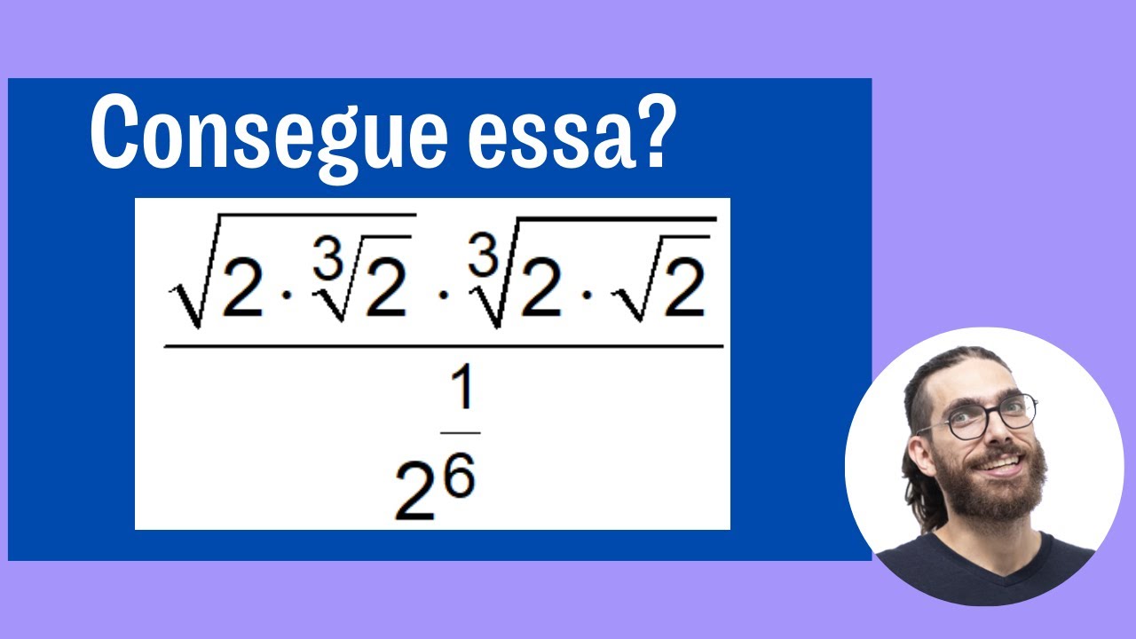 Poucos acertam essa questão de RADICIAÇÃO! Você consegue?